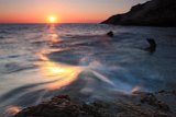 Karpathos sunrise wave